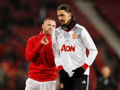 Muốn thành công Rooney cần học tập Ibrahimovic