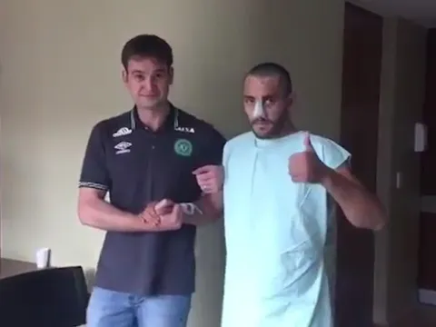 Nạn nhân vụ Chapecoense có thể đi lại và nói chuyện