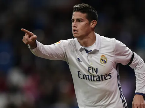 Người đại diện CHỐT tương lai James Rodriguez
