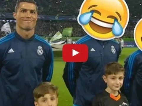 Những khoảnh khắc 'khó đỡ' của Cristiano Ronaldo năm 2016