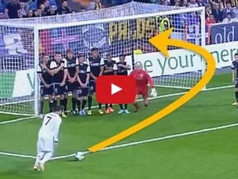 Những pha đá phạt cực đỉnh của Cristiano Ronaldo