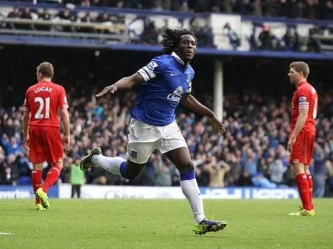 Romelu Lukaku, niềm hy vọng số 1 của Everton trước Liverpool
