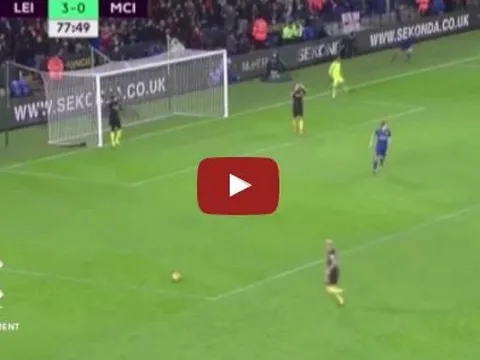 Sai lầm chết người của John Stones trong trận gặp Leicester City