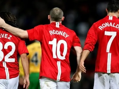 Sự đáng sợ của bộ 3 Wayne Rooney - Carlos Tevez - Cristiano Ronaldo