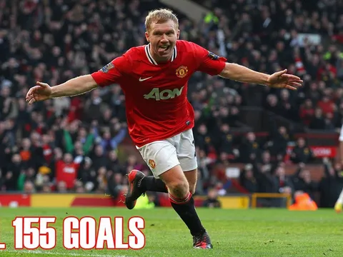 Tất cả bàn thắng của Paul Scholes cho Man United