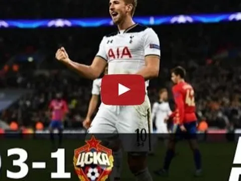 Tottenham Hotspur 3 - 1 CSKA Moscow (vòng bảng Champions League)