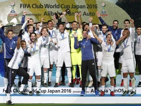 Truyền thông gọi Real Madrid là vua của những chiếc cúp