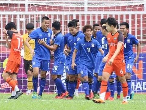 U21 Thái Lan dội mưa bàn thắng vào đại diện Hàn Quốc