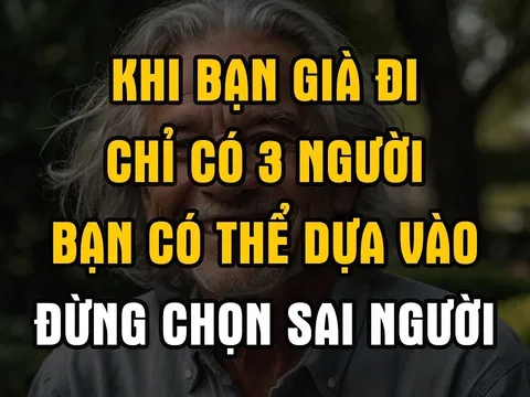 Về già nếu vợ hoặc chồng đi trước, đừng dựa con, hãy tìm đến 3 người này