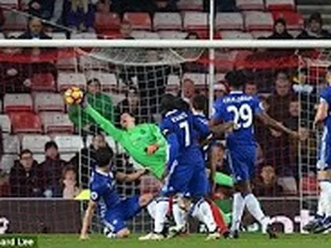 Những pha cứu thua xuất thần của Courtois trước Sunderland