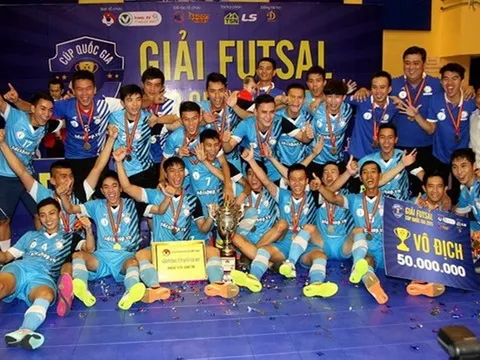 9 câu lạc bộ xuất sắc tham dự giải Futsal Cúp Quốc gia 2016