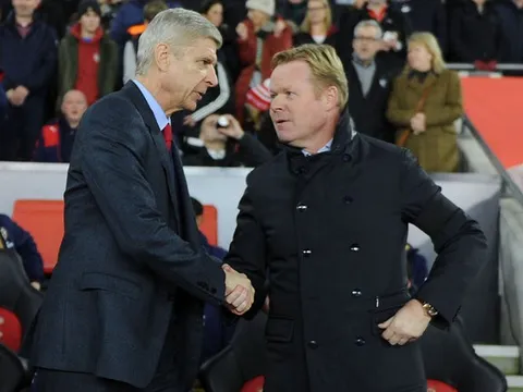 Wenger nói gì về mối thù với Koeman?