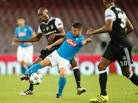 00h45 ngày 02/11, Besiktas vs Napoli: Chuyến làm khách bão táp