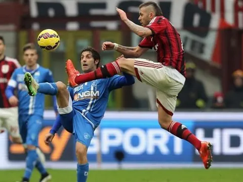 02h45 ngày 27/11, Empoli vs Milan: Không thể trượt chân