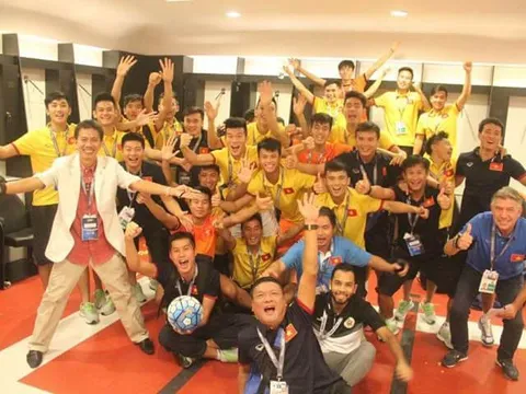 U19 Việt Nam vỡ òa niềm vui khi giành vé đi U20 thế giới