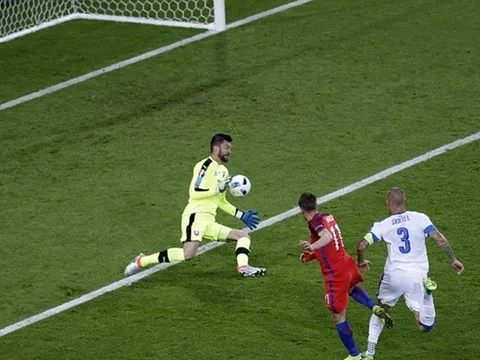 Sử dụng cả Rooney, Wilshere, Vardy và Kane, tuyển Anh vẫn bị Slovakia cầm hòa