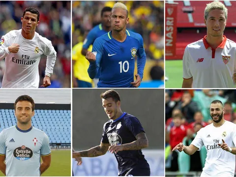 La Liga 'mùa đón những ngôi sao'
