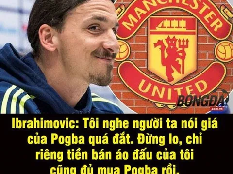 Ảnh chế: Ibra xoáy Pogba không bằng chiếc áo; Lộ danh tính siêu điệp viên của Liverpool