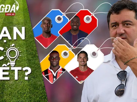 11 thân chủ đắt giá của siêu cò Mino Raiola