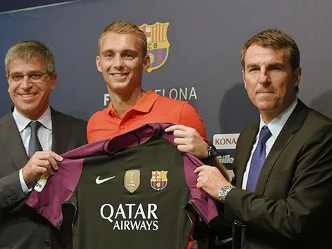 Vừa đến, Cillessen đã thách thức Stegen