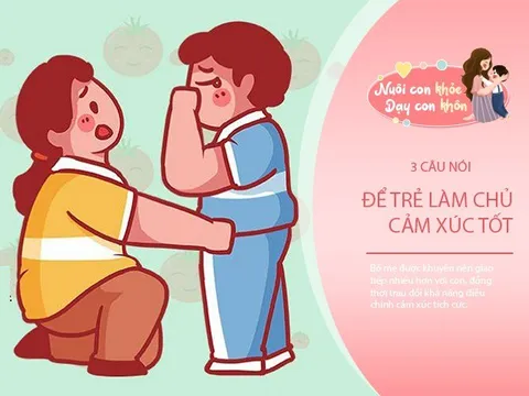 Dù trẻ bao nhiêu tuổi, có 3 "câu thần chú" mẹ nên nói để con ngoan giỏi