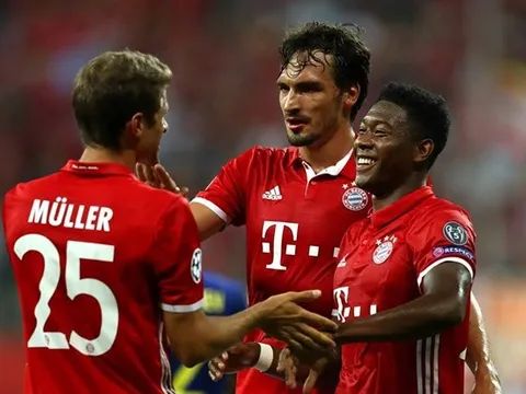 20h30 ngày 17/09, Bayern Munich vs Ingolstadt: Dạo chơi ở Allianz Arena
