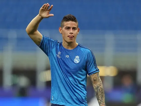 Lộ bằng chứng James Rodriguez sắp rời Real