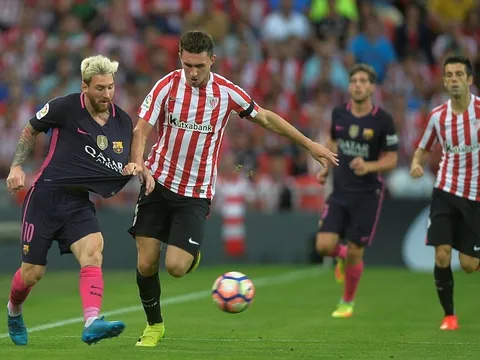 Rakitic tỏa sáng, Barca thắng nhọc trên sân San Mames