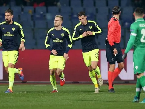 5 điểm nhấn Ludogorets 2-3 Arsenal: Pháo thủ đã lớn, Oezil thiên tài