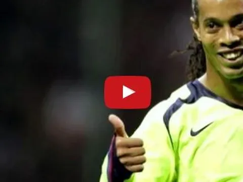 50 tuyệt kĩ đi bóng như làm xiếc của Ronaldinho