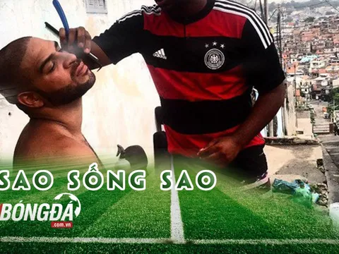 Adriano: "ngôi sao xấu xí nhất của bóng đá Brazil"