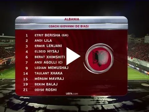 Albania 0-2 Tây Ban Nha (vòng loại World Cup)
