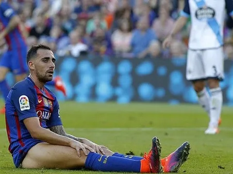 Alcacer tiếp tục được trao cơ hội ở Barca