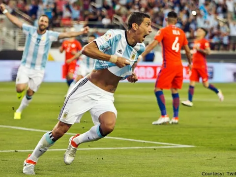 Angel Di Maria chơi cực hay vs Chile