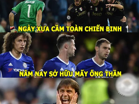 Ảnh chế: Conte "khóc thét" trước sức mạnh của FC phản thầy; Barca tham gia nhiều cuộc "hấp diêm" dã man nhất lịch sử