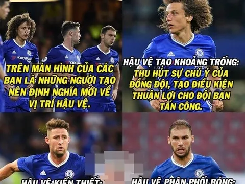 Ảnh chế: Fan MU tốt bụng tặng khẩu trang cho Chelsea; Bộ 3 ‘siêu điệp viên’ C.I.L định nghĩa lại khái niệm hậu vệ