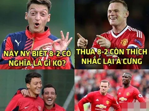 Ảnh chế: Pháo thủ gợi lại “nỗi đau” 8-2 của FC Thuốc Nhuộm; Bí quyết giúp Beo ‘lên đỉnh’ thế giới