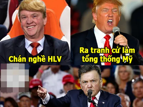 Ảnh chế: Pháo thủ nhận bảo kê tuyệt đối; Tiến sĩ gây mê Louis Donald Gaal càn quét Ngoại hạng Anh