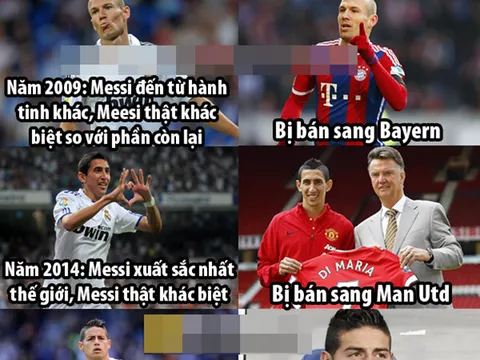 Ảnh chế: Sao Real lụn bại vì Messi; “Vua bóng đá” truyền thụ “bí kiếp bị ruồng bỏ”