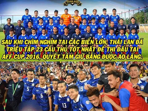 Ảnh chế: Thái Lan quyết "chơi khô máu" tại AFF Cup; Đại gia châu Á đau đớn vì không "chung mâm" U19 Việt Nam