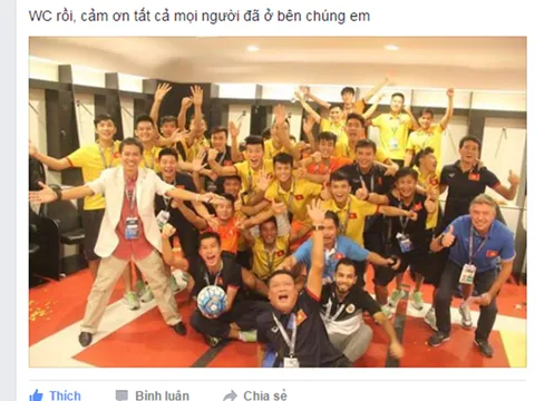 Ngập tràn lời chúc mừng U19 Việt Nam tham dự VCK U20 thế giới
