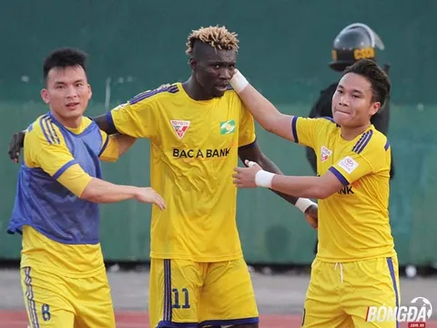 Đấu sớm vòng 18 V-League 2016: SLNA thắng nhọc sân nhà, Đồng Tháp thua đau phút cuối
