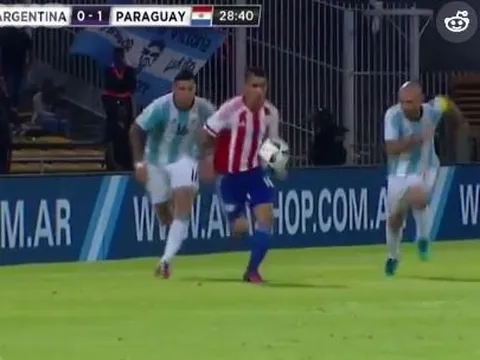 Argentina 0-1 Paraguay (vòng loại World Cup)