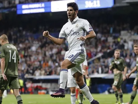 Asensio ghi bàn đẹp mắt sau pha dọn cỗ của Ronaldo
