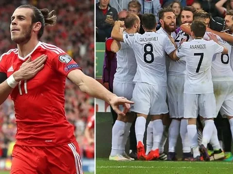 Bale ghi bàn, xứ Wales vẫn phải chia điểm với Gruzia
