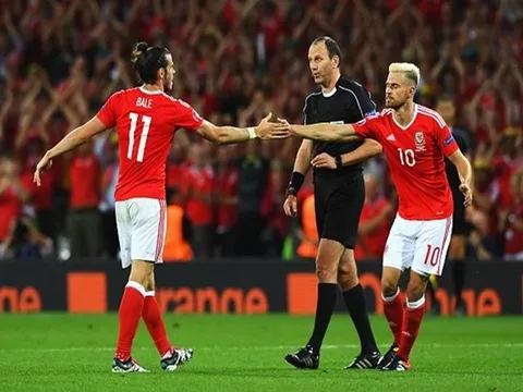 Ba trận liên tiếp không thắng, xứ Wales có nguy cơ mất vé đến Nga