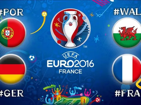 Bán kết EURO 2016: Kinh điển Pháp - Đức; Ronaldo - Bale tương tàn
