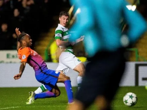 Bàn phản lưới nhà của Raheem Sterling trước Celtic