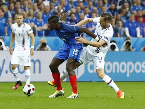 Bàn thắng đầu tiên của Paul Pogba ở EURO 2016
