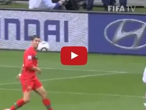 Bàn thắng may mắn nhất sự nghiệp Cristiano Ronaldo